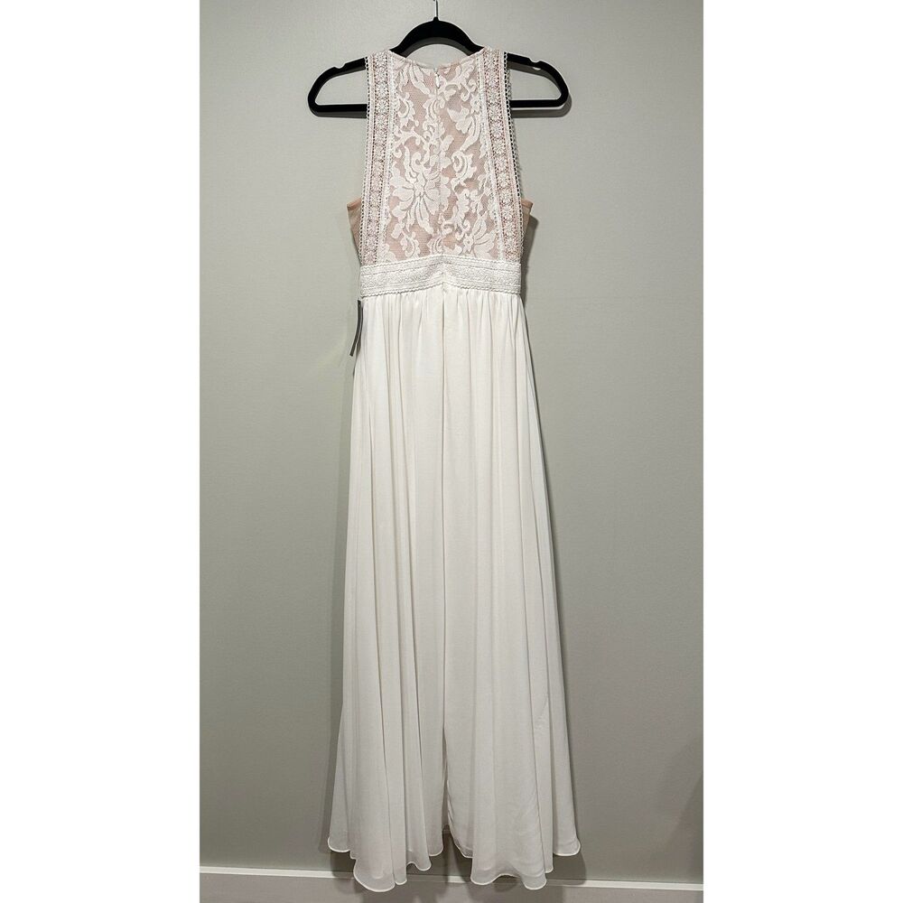 NWT Lulus Forever and Always White Lace Maxi Dress - Picture 2 of 8